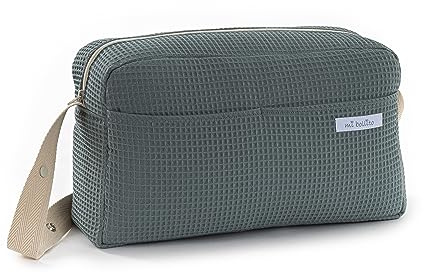 Mi Bollito – Borsa per passeggino. Borsa organizzatrice pratica, elegante e multifunzionale di grande capacità. Prodotto fabbricato in Spagna. (Verde)