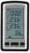 Pluviomètre sans Fil avec Affichage Numérique Intérieur de la Température, écran LCD, Pluviomètre Numérique sans Fil, Enregistreur de Température de Transmission RCC Domestique avec Récepteur pour Int