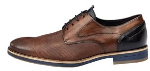 LLOYD Herren Schnürschuhe Harris, Männer Businessschuhe,Freizeit,Schnuerschuhe,Schnuerer,straßenschuhe,Strassenschuhe, COCOS/Midnight, 46 EU / 11 UK