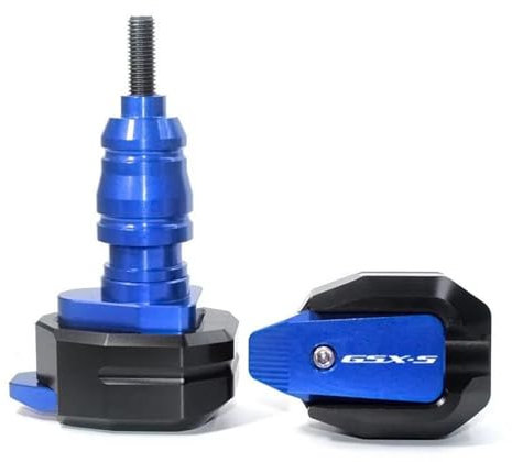 Motorrad-Rahmengleiter, Crash-Protector-Pad Für Suzuki GSX-S 1000 GSX-S1000 GSXS1000 GSXS 1000, Kollisions- Und Sturzschutz Sturzpad Rahmengleiter(Blau)
