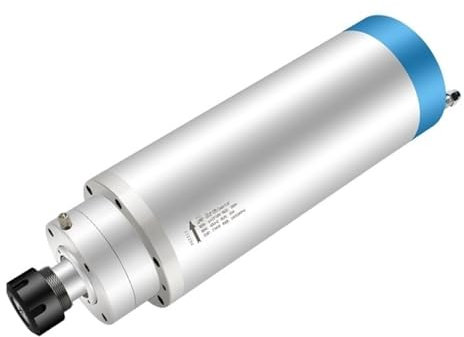 AMEHRU CNC Water-Cooled Spindle Motor 7.5kw 380V Metal Milling D=125mm 4 Bearings For CNC Metal Engraving Milling Machines(4 1000Hz 30000rpm)