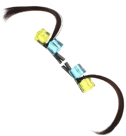 FOMIYES 2stücke Pack Eiswürfel-haarspangen Für Mädchen Seitliche Entenschnabel-haarspangen Im Anime-stil Leicht Und Komfortabel Für Cosplay Und Alltag