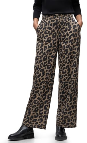 Street One Wide Leg Leo Hose Silk Brown 42