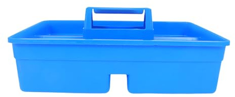 Healeved Organizador De Herramientas De Plástico Portátil 1 Unidad Con Compartimentos Multifuncional Con Asa Para Granja Veterinaria Almacenamiento Práctico Para Uso Agrícola y Ganadero