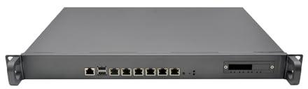 1U Firewall Appliance 10GbE, Mikrotik, OPNsense, VPN, Network Rackmount, Intel Core I3 9100, RZ05, 6 x Intel 1GbE LAN, 2 x SFP+ JL82599ES 10 Gigabit, 32G RAM, 128G SSD