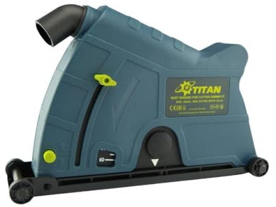 Titan USSN117 - Universal Absaughaube für Winkelschleifer - 230mm - perfekt für Schleif- und Trennarbeiten - Staubschutz