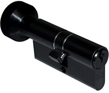 BKS Knaufzylinder Dark Edition dunkel PZ 8806 27/27, Baulänge: (Schließseite) 27mm / 27mm (Knaufseite) Gesamtlänge: 54mm