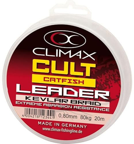 Climax Cult Kevlar Catfish Leader Länge 20m ø 1,00mm Tragkraft 100,0kg