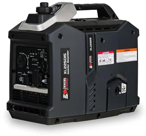 Excel Power 2kW Portable Petrol Inverter Generator Ideal For Camping, Fishing, Motorhome, Caravan, Outdoor Adventure With 2 Year Warranty
