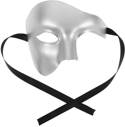 LIFKOME Masquerade Halbgesichtsmaske Für Männer Elegante Karnevalmaske Für Partys Maskierte Bälle Und Themenveranstaltungen Auffälliges Design Für Einen Mysteriösen Look