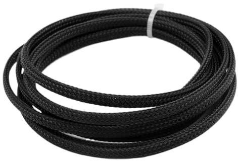 CYMMIYT Cable Sleeves 2M Braided Cable Sleeve 2/4/6/8/10/12/14/16/20/25/30/40mm Cable Protector Protection Wire Sheath For Electric Cables for Power Cord Audio Video Cable(C,20MM_2 METERS)
