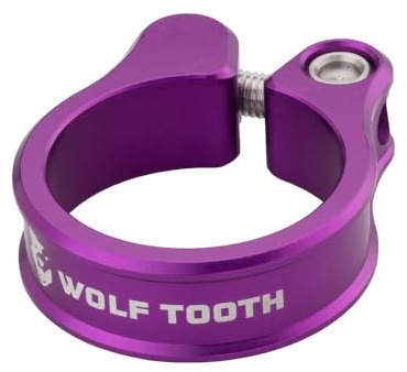 WOLFTOOTH Sattelstützenklemme 1,3 (34,9 mm) Ultraviolett