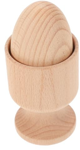 Toyvian Jouet Montessori Bois Et Œufs Jouet Sensoriel Éducatif De Coordination Œil-Main pour Tout-Petits