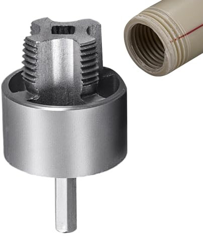 Attrezzo Integrato Per Filettatura Tubi - Filettatrice Elettrica Completa Per Trapano - Kit Filettatore Multifunzionale Ergonomico Per Principianti e Professionisti