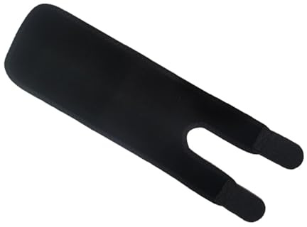 CHAKAE Banda de compresión para el brazo, faja de compresión ajustable para fitness, ejercicio, pilates, entrenamiento, Negro, Talla única
