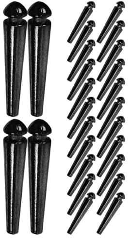 Abaodam 50pcs Metal Cribbage Board Game Pegs for Standard Scoring Boards Easy to Insert and Remove Portable for Family Games Parties and Travel-friendly Fun in Black