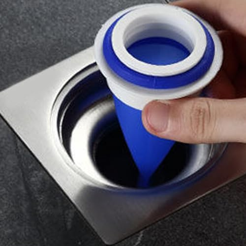 SUNGOOYUE Bouchon D'évier en Silicone Anti-odeur, Noyau de Vidange, Prévention du Reflux, pour Cuisine, Salle de Bains, Filtre d'étanchéité Résistant à L'usure pour Usage Domestique