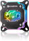 Raijintek Forkis Pro RBW CPU Wasserkühlung Block für Custom Wasserkühlung Set, CPU Kühler RGB Adressierbar, Kompatibel mit Intel und AMD CPU