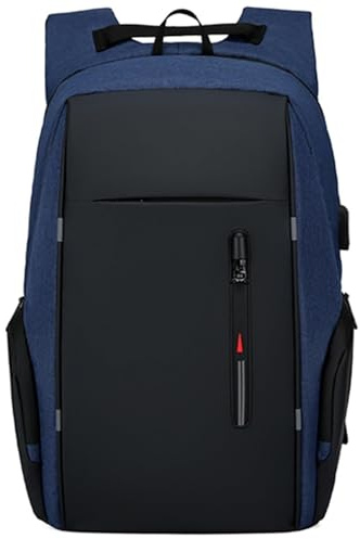 reseryggsäck Laptopryggsäck for 17-tums bärbara datorer med USB-port Snygg vattentät dagsryggsäck for män och kvinnor ryggsäck