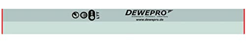 DEWEPRO® Aluminium Trapez Kartätsche - Alu Abziehlatte - Richtscheit - Putzlatte - Setzlatte - Länge: 180cm / 1,8m