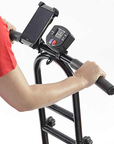 JOKA FIT Sprungzähler passend für Fast alle Fitnesstrampoline, misst die Anzahl der Sprünge, die Trainingsdauer und den durschn. Kalorienverbrauch, 16503 Fitness Computer