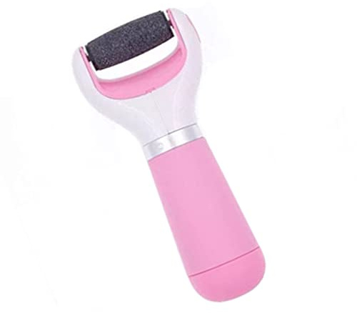 MIAOZHANG Pédicure Électrique, Lime électronique pour Les Pieds, Professional Râpe à Pieds pour Peaux Dures, USB Rechargeables Électrique Anti-callosité Épilateur De Callosités avec 2 Rouleaux,Rose