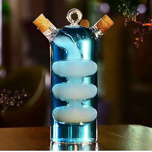 Tiki Cocktailgläser, für Getränke, spezielles klares Cocktailglas, ideal für Softdrinks, Bier, Cocktails und Longdrinks, Geschenk für Party, Küche, Bar, Hochzeit, Festival, Feier (100 ml + 315 ml)