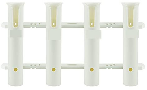 Boot Marine Yacht KAYAK Vertikal 4 Röhrchen Angelrute Rack Halter Organizer Pole Tube Mount Bracket Socket Lure Zange Lagerung