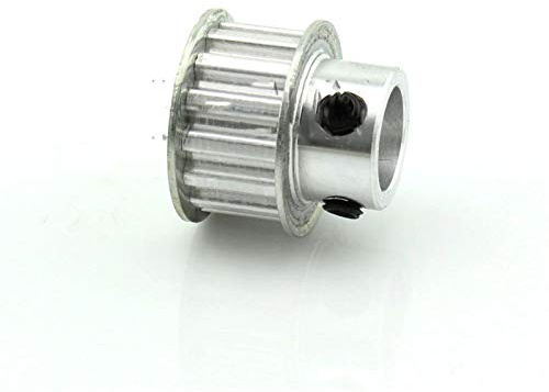 Riemenscheibe XL Typ XL14T 11mm, Breite Aluminium Riemenscheibe, 14 Zähne, 5mm/6mm/6,35mm/7mm/10mm/12mm/8mm Bohrung, für Schrittmotor Langlebig und praktisch ( Color : 11mm , Size : Bore 12mm )