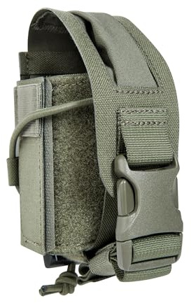 Tasmanian Tiger TT Wrap Holder Molle-Zusatztasche, Einschub-Tasche mit abnehmbarem Deckel für Granaten oder Flashbangs