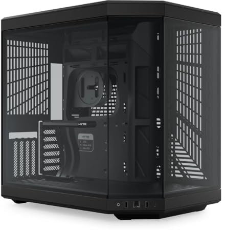 HYTE Y70 Black Mid-Tower Tempered Glass PC Gaming Case