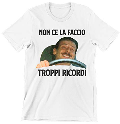 Incidiamo T-Shirt Maglietta Divertente AGG Tre Uomini e Una Gamba Non ce la Faccio, troppi ricordi - Idea Regalo Uomo Taglie dalla S alla XXL