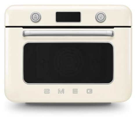 SMEG cof01creu Horno de Vapor Combinado de encimera, Plastic, Cream
