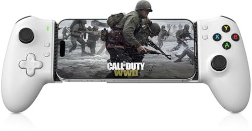 ZIKE Manette de jeu Z331 pour iPhone 15/16 et Android, manette de jeu mobile USB C avec joystick et gâchette à effet Hall, manette sans fil pour PC, Xbox, Steam, Switch, smartphone