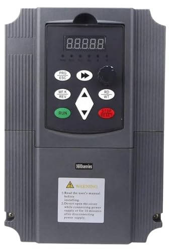 XMOQOKURW Inverter Solare 220V 0,75kW/1,5kW/2,2kW/4kW/5,5kW/7,5kW Ingresso e Uscita monofase Inverter Solare trifase 220V(Solar 2.2kw 10a)