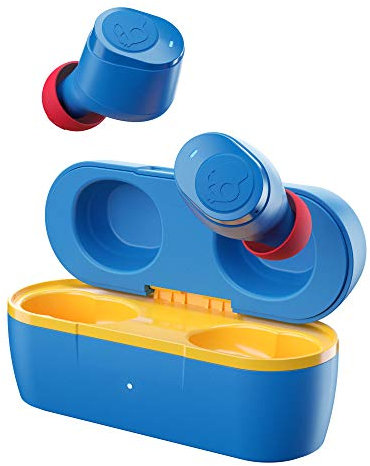 Skullcandy Jib True In-Ear Wireless Earbuds, 22 Hr Battery, Microphone, Works with iPhone Android and Bluetooth Devices - 92 Blue