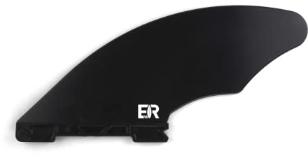 Eisbach Riders Quick-Lock Flexible SUP Flussfinne - Touring River und Seegrasfinne Made in Germany - Smart Lock Center Fin passend für viele Stand Up Paddle Boards (Größe 4.7)