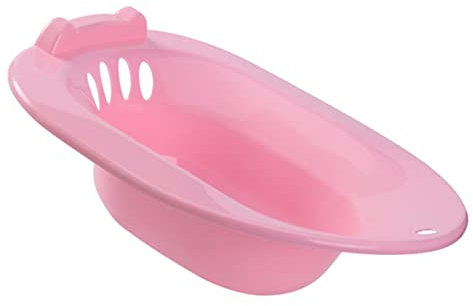 CHILDWEET Sitz Bath Basin for Toilet Postpartum Care Portable Bidet for Relief Pink Perineal Soaking Toilet Seat for Pregnant Women and Elderly