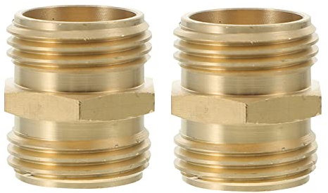 SEWOART 2stücke Schlauchadapter Wasserhahn Männlich Männlich Schlauchverbinder Mit Schnellkupplung Für Gartenschlauch Und Industriegebrauch Dicht Und Langlebig