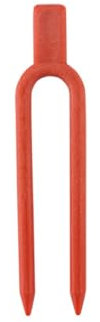 Pleayietoopiatiey 100 clips de soporte para plantas, fresas, verduras, vid, tomate, tenedor, jardín, patio, granja, rojo, 5 cm