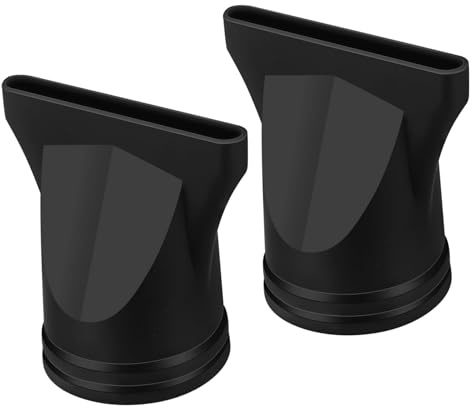 FOMIYES 2 Pezzi Diffusore Soffiante Asciugacapelli Pieghevole Colpo Di Sostituzione Dei Capelli Ugello Per Asciugare I Capelli Ugello Universale Per Asciugacapelli. Essiccatore con pettine nero