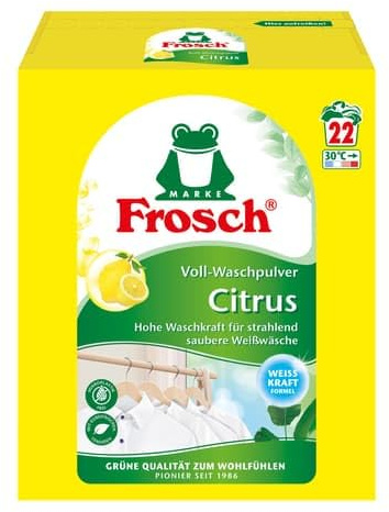 Frosch Citrus Voll-Waschpulver (1.45 kg)