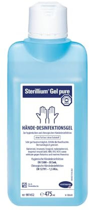 Medi-Inn Dosierpumpe mit 4 x Bode Händedesinfektion Sterillium Gel pure 475 ml