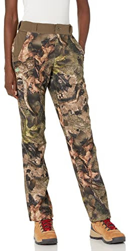 Nomad Pursuit Pant da Donna | Pantaloni da Caccia/Esterno con Cintura Regolabile, Donna, Pantaloni, N6200004, Mossy Oak Droptine Camo, L