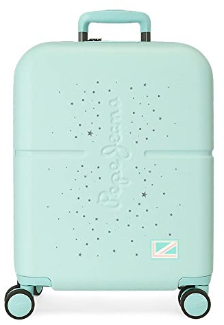 Pepe Jeans Jane Kabinentrolley, 40 x 55 x 20 cm, blau, 40x55x20 cms, Kabinenkoffer