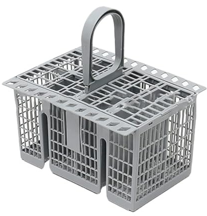 Besteckkorb Spülmaschine - Grau - Universal - Besteckkorb passend für u.a. Siemens, AEG, Whirlpool - Indesit - Bosch - Siemens - Bauknecht