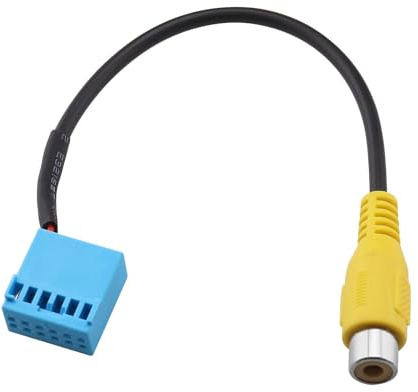 Câble de Caméra Arrière de Voiture Adaptateur de Câble Vidéo RBG RCA Prise MIB Remplacement Compatible avec VW MIB Radio ou Sat Nav RCD330