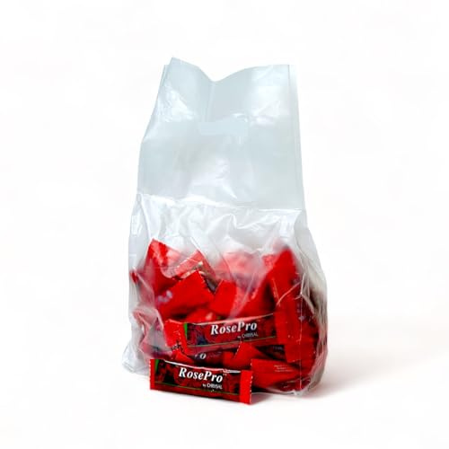 Chrysal RosePro Rose Food (75 Liquid Paquets x 1 Qt) — Rose and Flower Care to Increase Vase Life — Flower Arrangements Supplies — Ideal Florist Supplies — Floral Supplies for Fresh Flowers