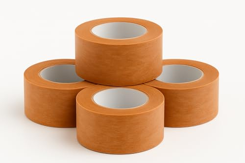 Micropore Surgical Tape Tan 2.5cm x 9.1m – Pack of 4 | Hypoallergenic, Breathable Medical Tape for Gentle & Discreet Fixation