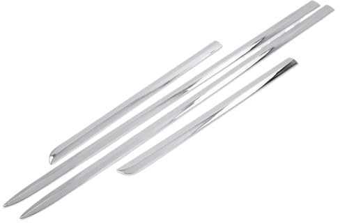 Auto Seitenschweller Für Ford Für Fokus Für Limousine 2019 2020 2021 2022 2023 Chrome Side Door Körper Rock Streifen Molding Trim Aufkleber Auto Styling Zubehör Auto Seitenrock Splitter